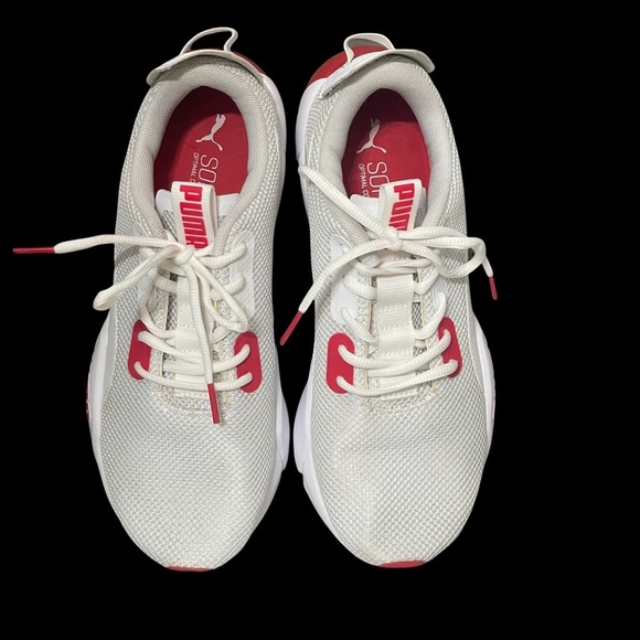 PUMA Cell Phase Red and White Sneakers Size 8 192638-03 - Picture 6 of 11